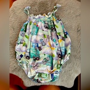 Stinky baby posh romper 🗑️ 🍌